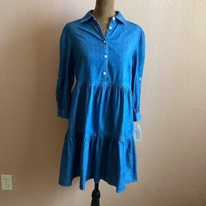 Tommy Hilfiger Blue Denim Dress